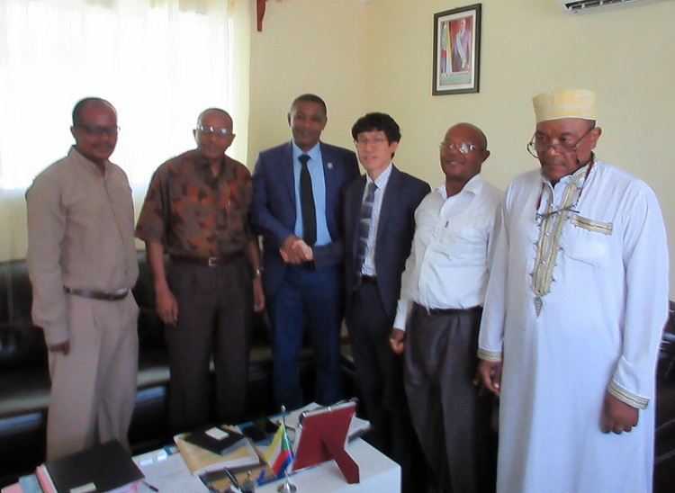 image Coopération Agricole /Une mission coréenne pour le suivi du projet Kafaci